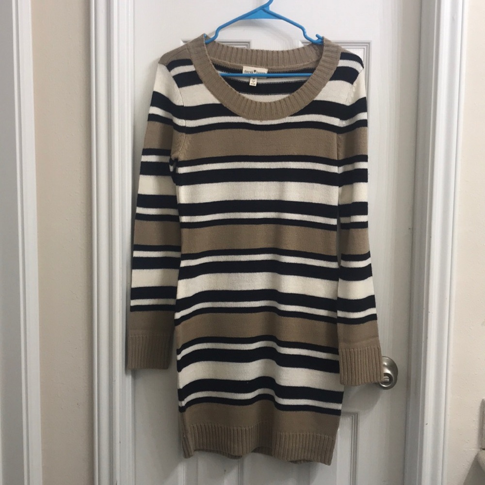 Long sweater dress